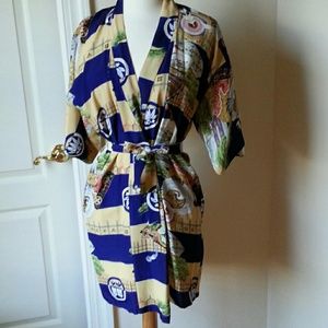 Vintage Kimono Robe with original belt